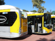 El nou bus elèctric entra en servei a Sant Feliu de Llobregat
