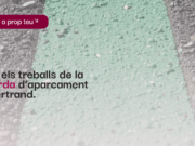 S’inicien els treballs de senyalització de la futura Zona Verda d’aparcament a Can Bertrand