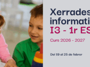 Inicien les sessions informatives per a la preinscripció d’I3 i 1r d’ESO
