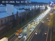 VÍDEO | Matí negre a la B-23: l’accident a l’A-2 bloqueja Sant Feliu cap a Barcelona