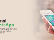 Nou canal de WhatsApp de l’Ajuntament de Sant Feliu per a comunicar-se amb la ciutadania