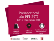 Obren les inscripcions per als Programes de Formació i Inserció a Sant Feliu de Llobregat
