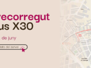 L’ampliació del recorregut del bus X30 millorarà la connexió amb Rodalies a Sant Feliu de Llobregat